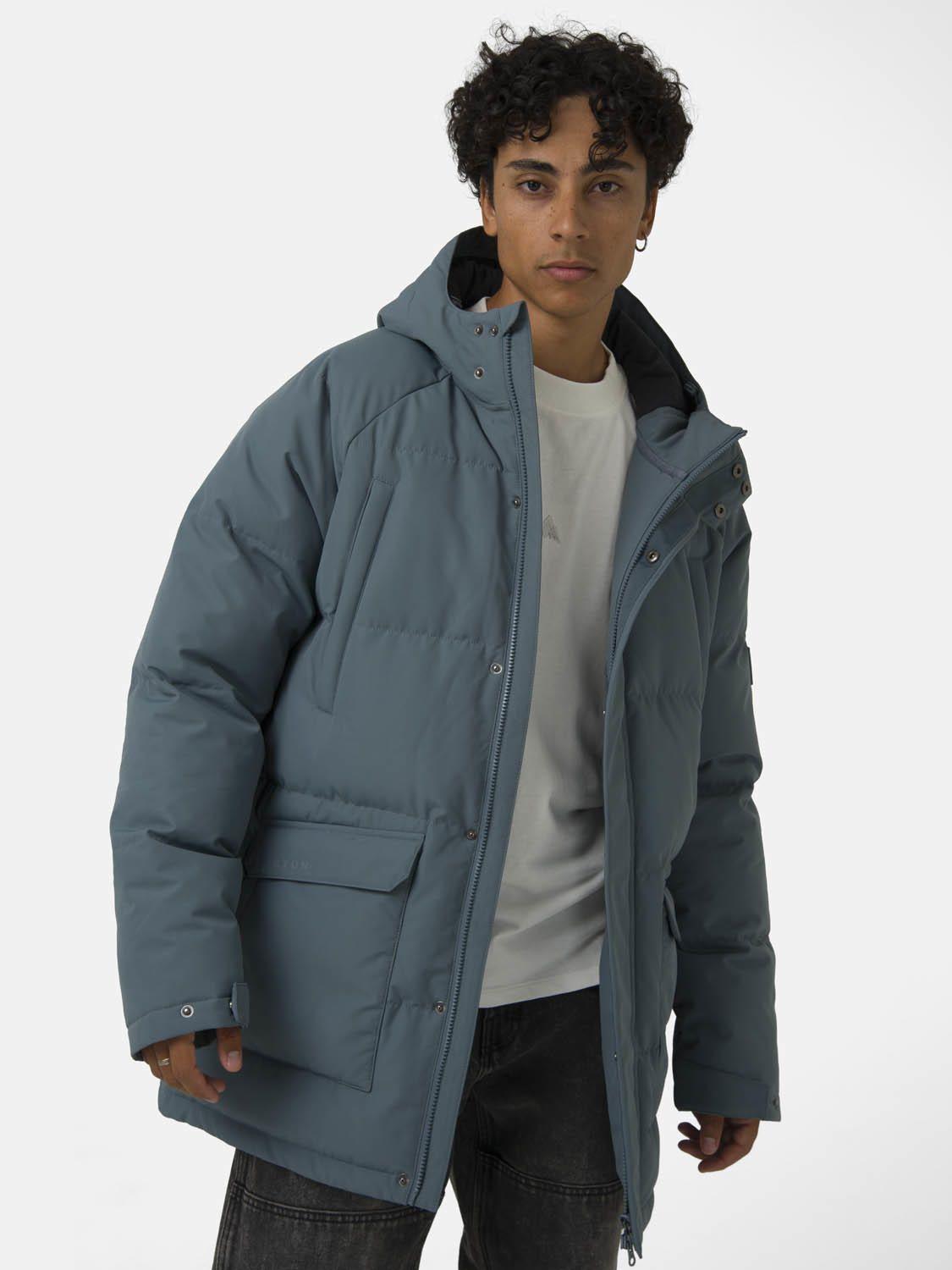 Chaqueta Hombre Heavyweight Down Gris Oscuro  -0