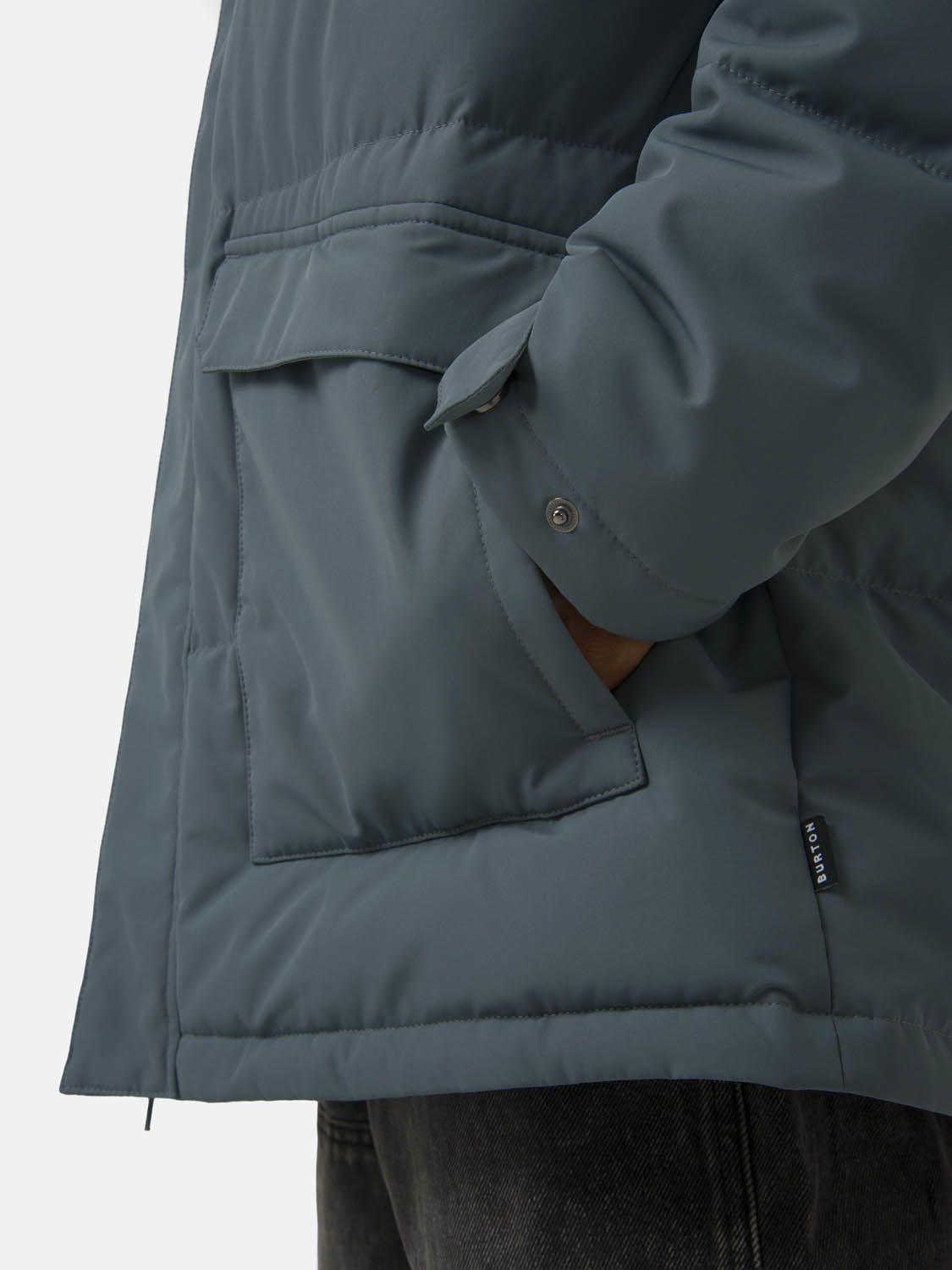 Chaqueta Hombre Heavyweight Down Gris Oscuro  -5