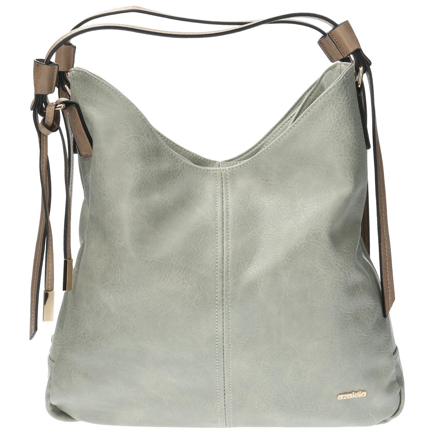 Cartera De Mano Casual Calisa Hobo Gris Mujer-0