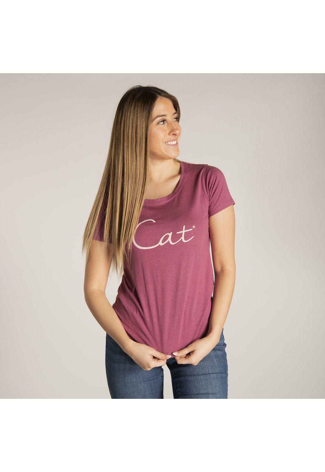 Polera M/C Mujer W Simple Script Tee Rojo-0