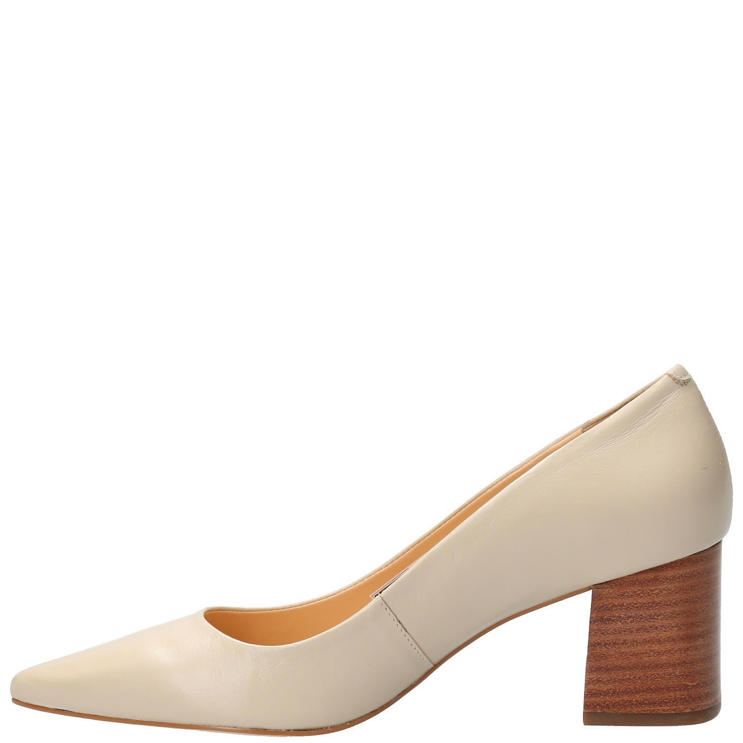 Zapato Mujer Cuero Nora Beige-5