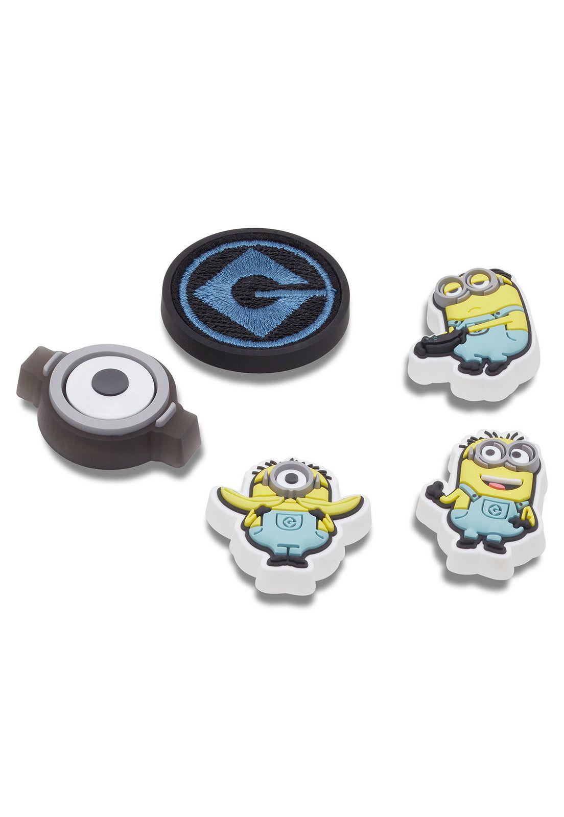 Jibbitz Crocs Minions Pack de 5 Amarillo-2