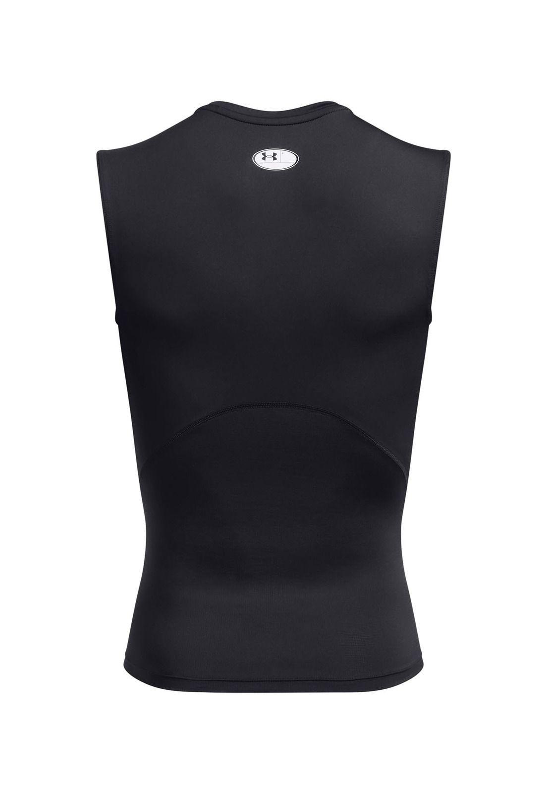 Primera capa SM HeatGear hombre Negro-1