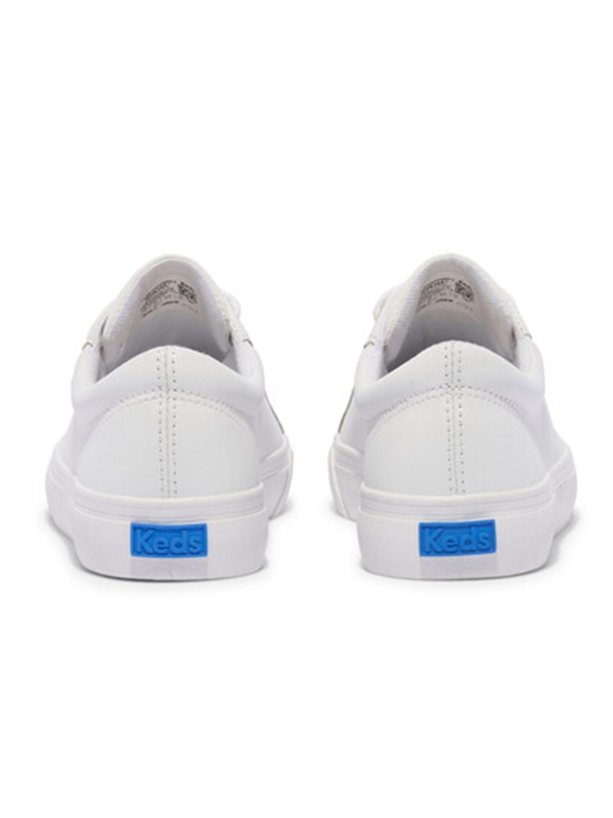 Zapatilla Cuero Blanca Mujer Jump Kick -5