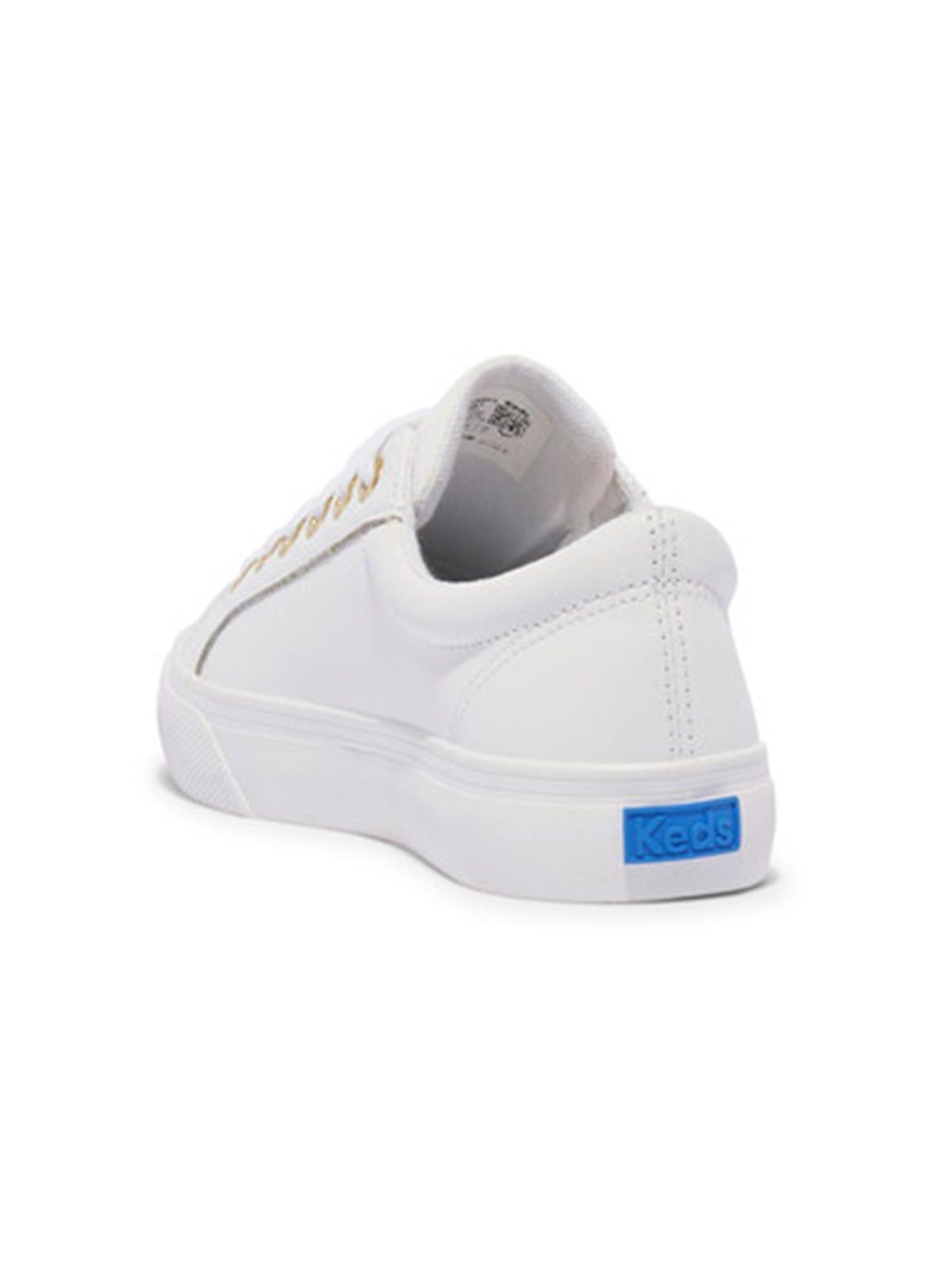 Zapatilla Cuero Blanca Mujer Jump Kick -6