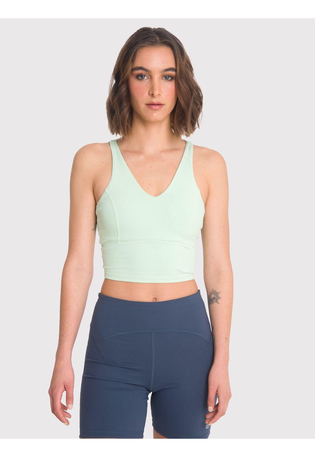 Peto deportivo Mujer Crop Top Frida Verde-0
