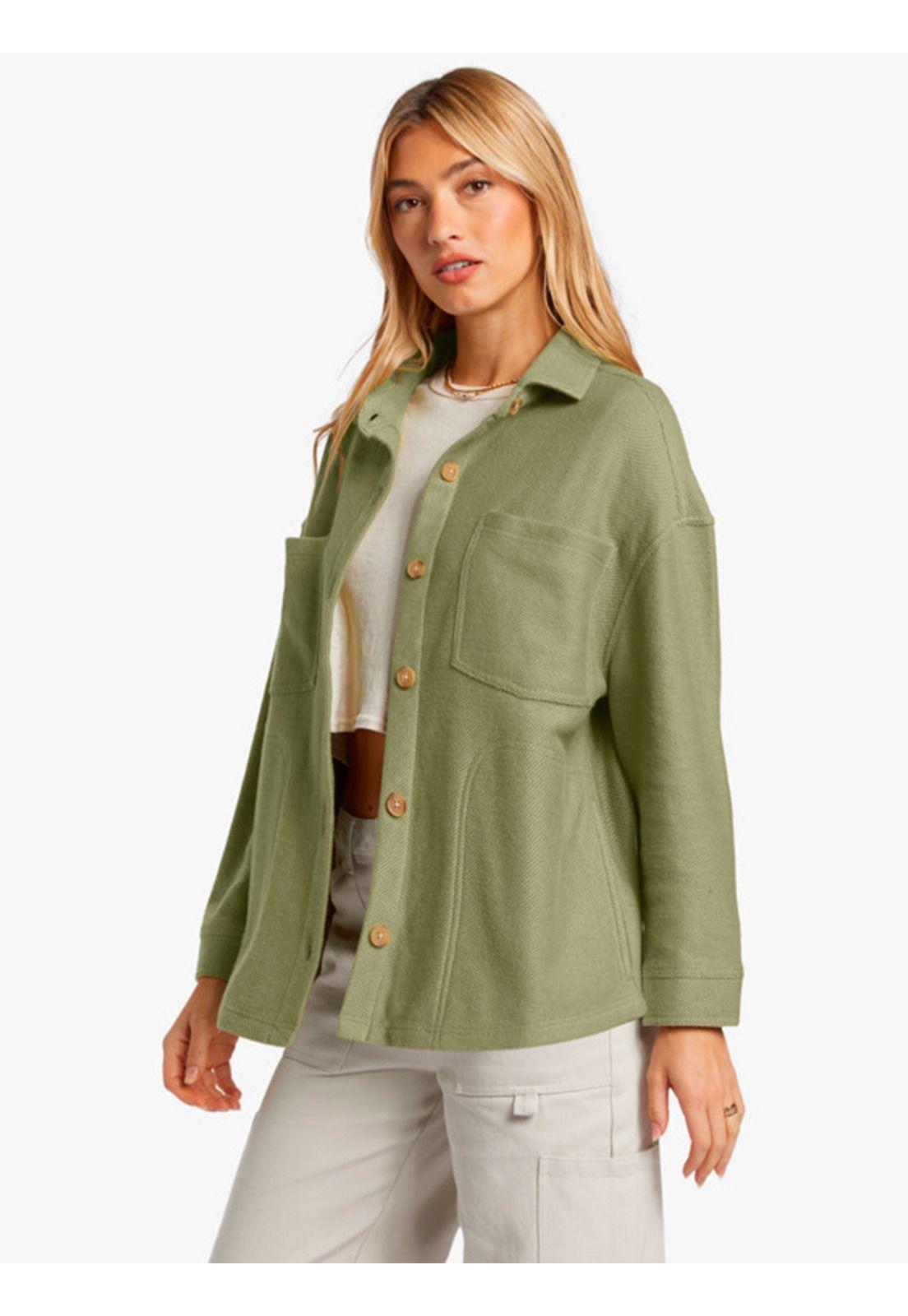 Sobrecamisa Mujer Everytime Verde-3