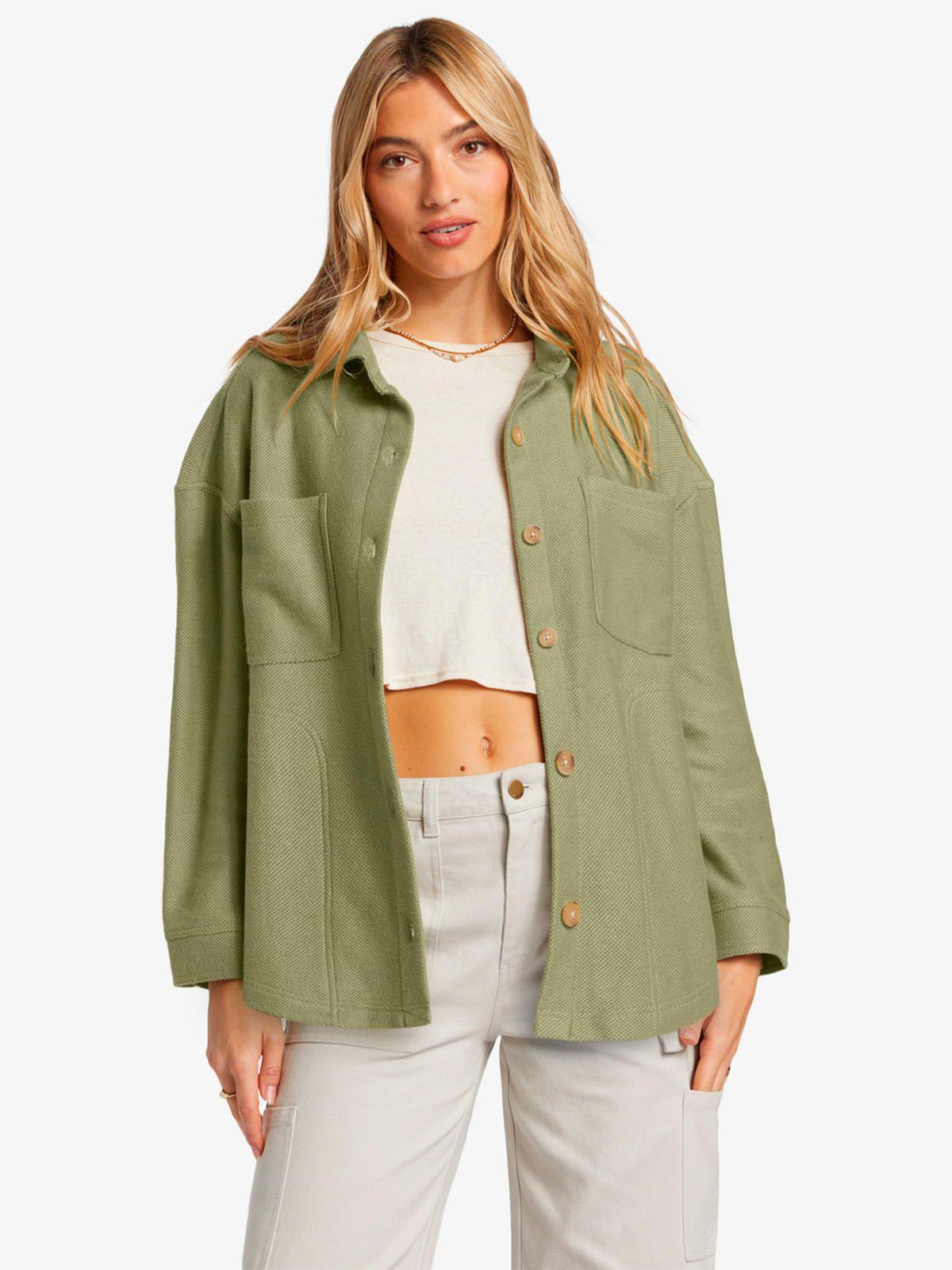 Sobrecamisa Mujer Everytime Verde-0