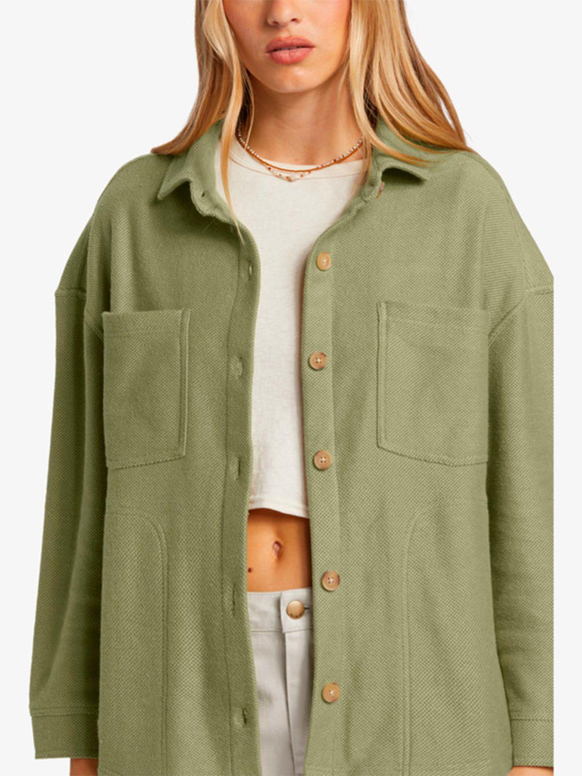 Sobrecamisa Mujer Everytime Verde-4