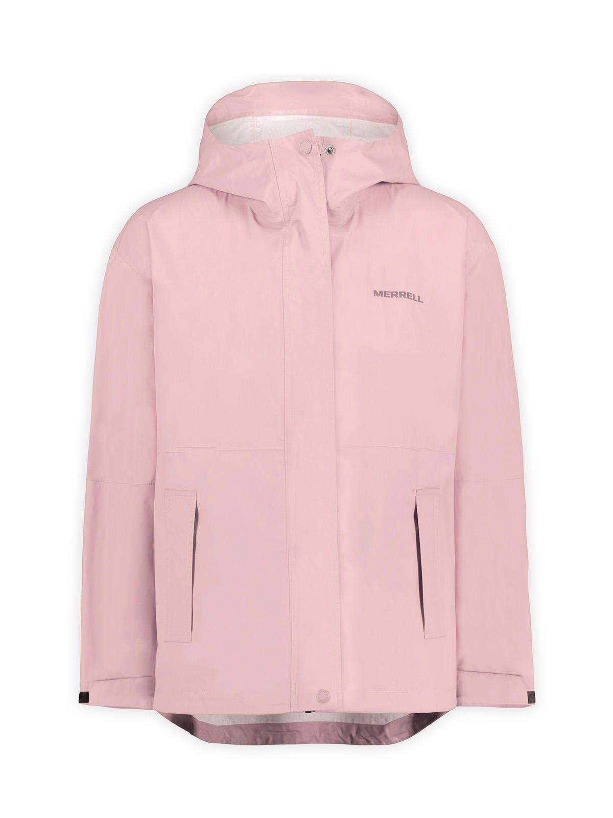 Impermeable Mujer Fallon Palo Rosa-6