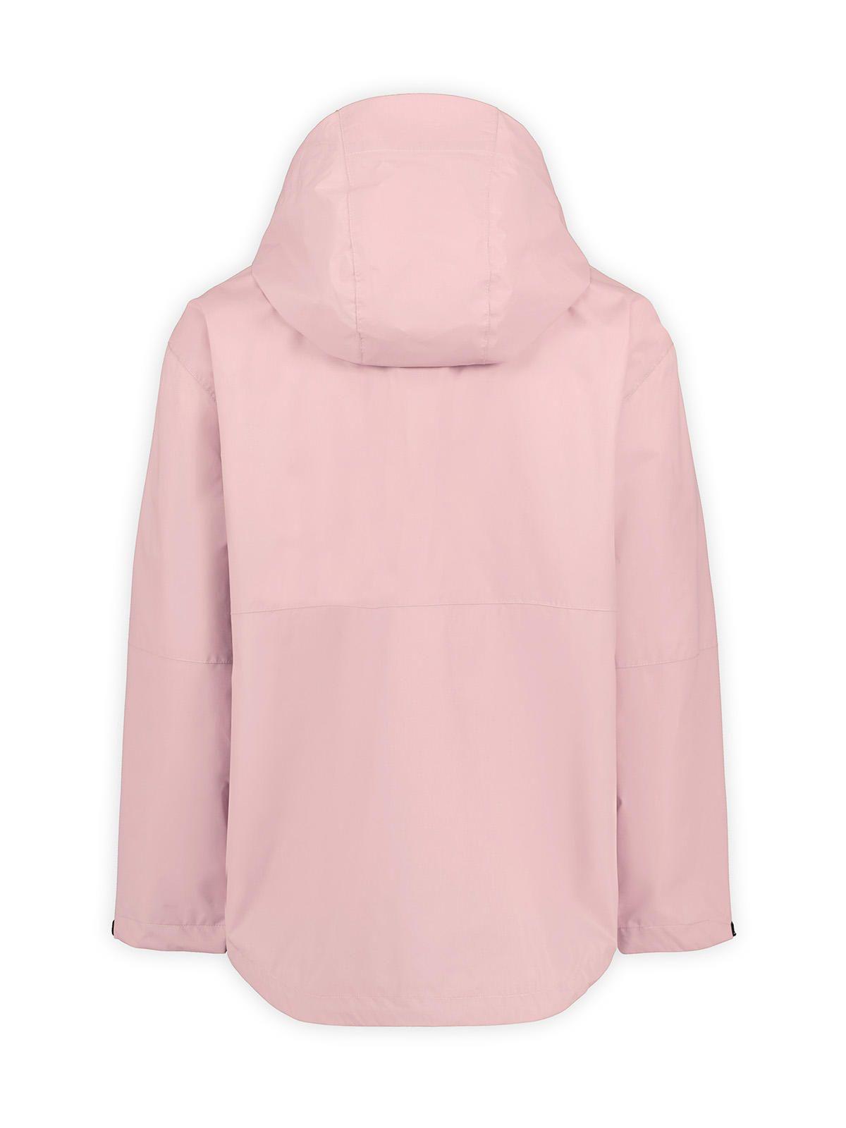 Impermeable Mujer Fallon Palo Rosa-7