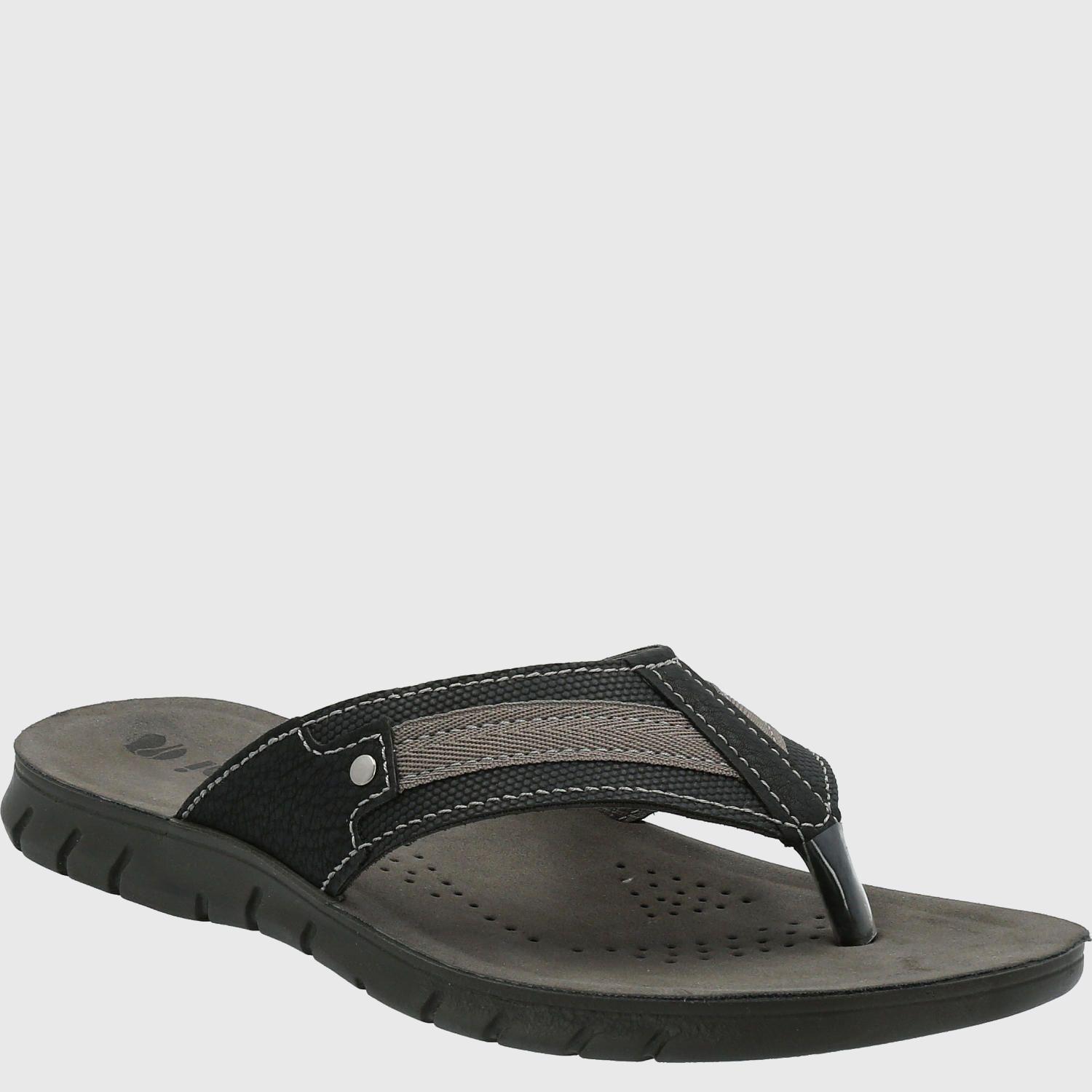 Sandalia Hombre Spark Negro-0