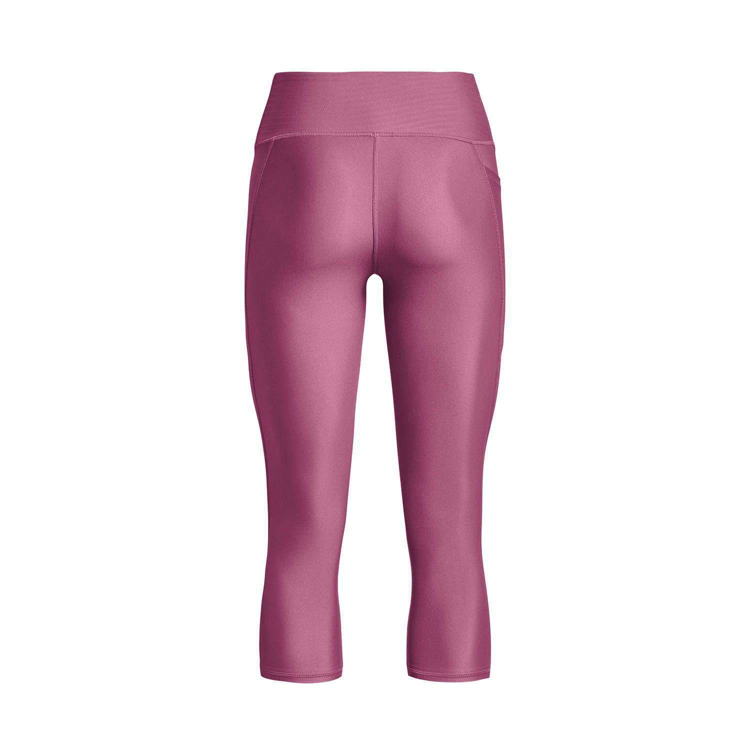 Pantalón Mujer Armour Hi Capri Morado-1