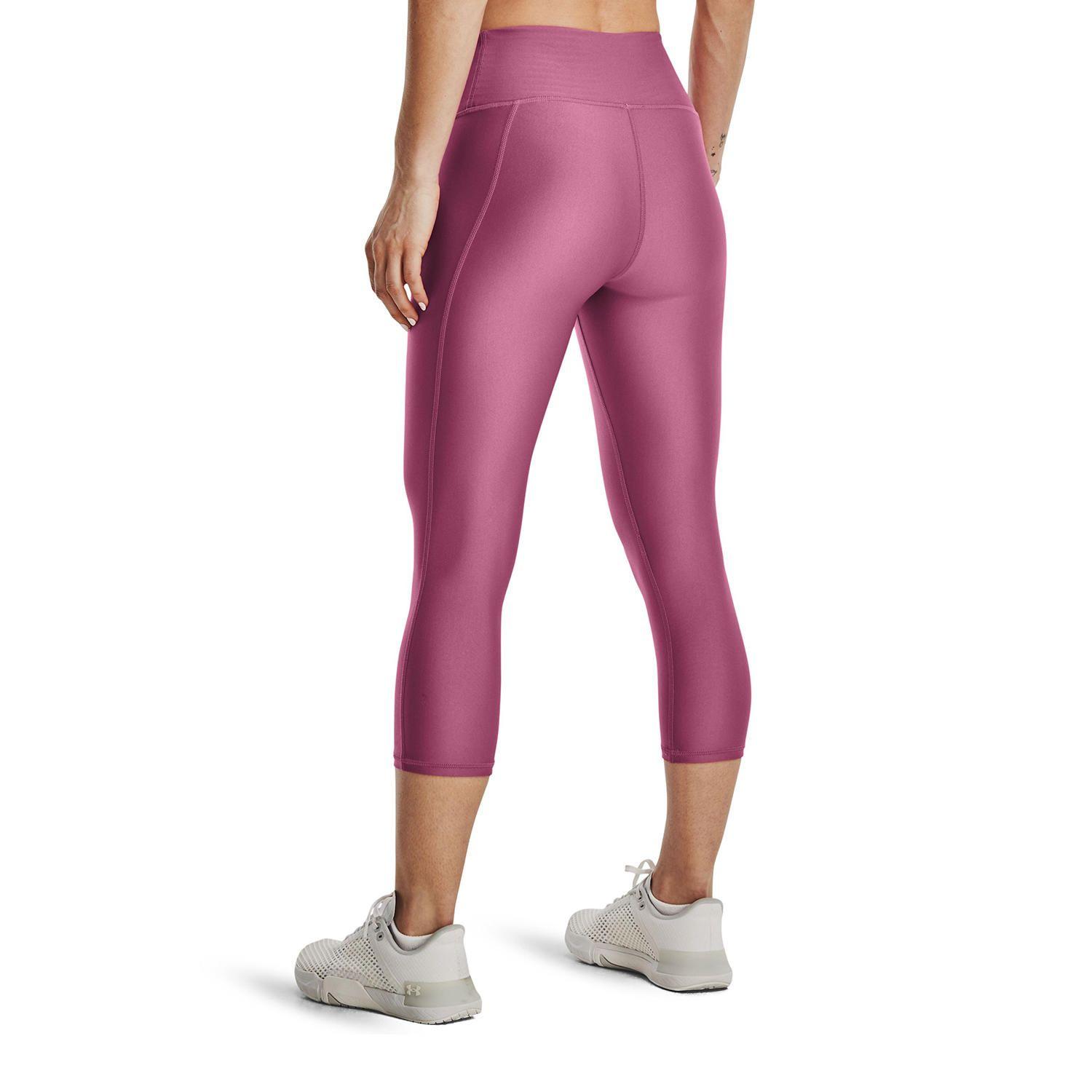 Pantalón Mujer Armour Hi Capri Morado-4