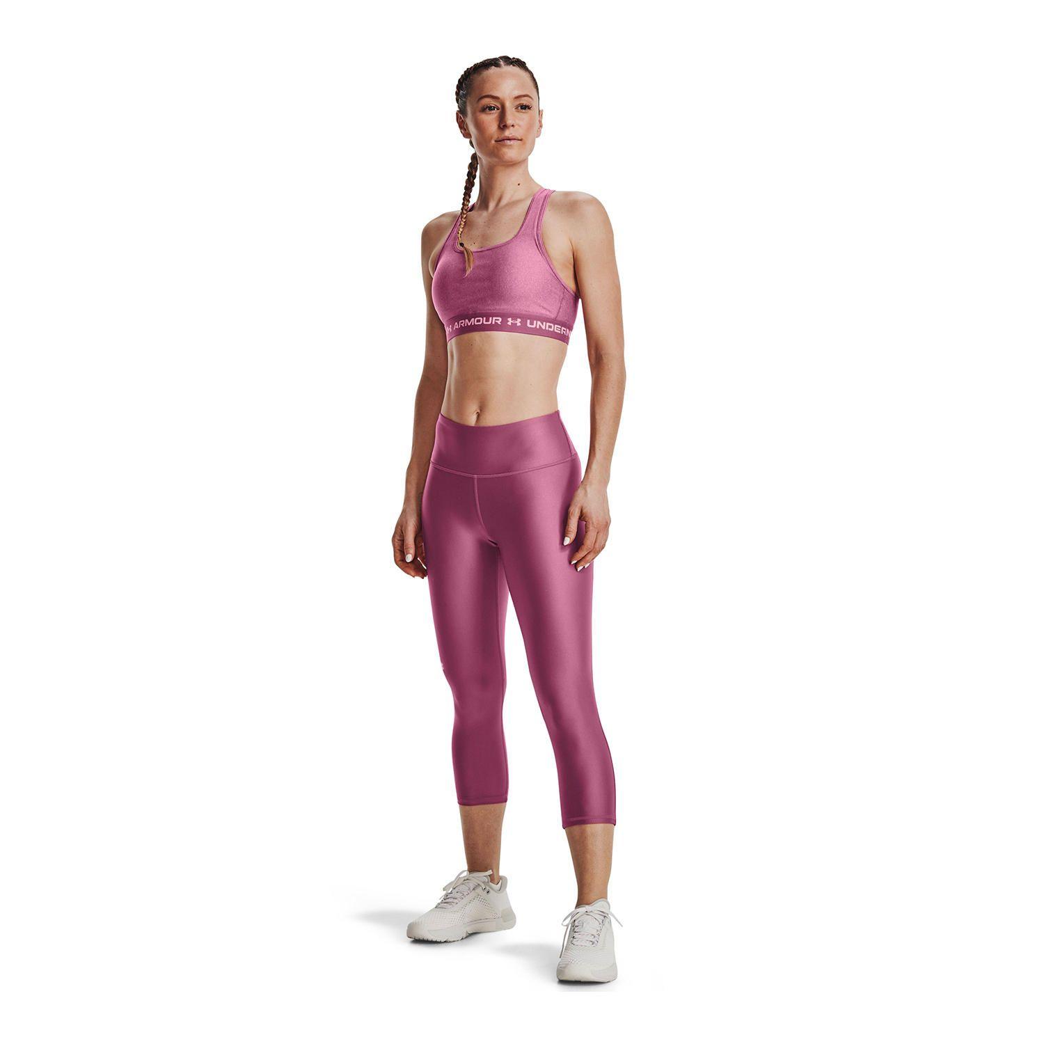 Pantalón Mujer Armour Hi Capri Morado-5