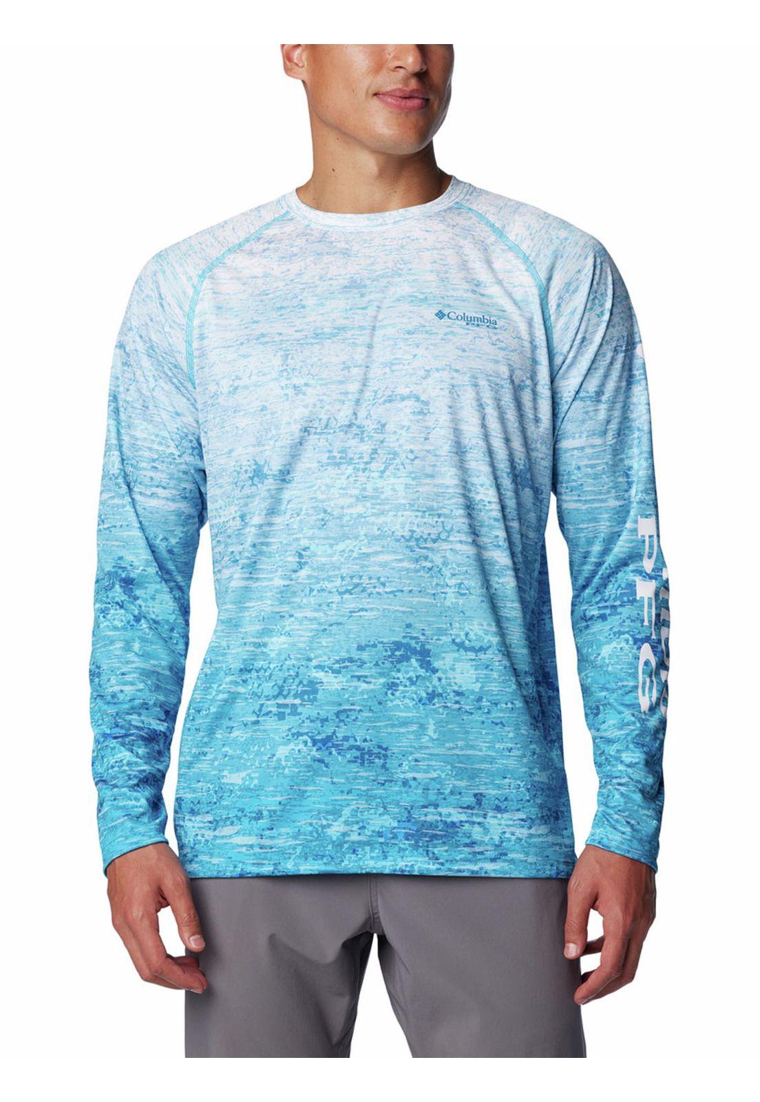 Polera Hombre Super Terminal Tackle Azul-0