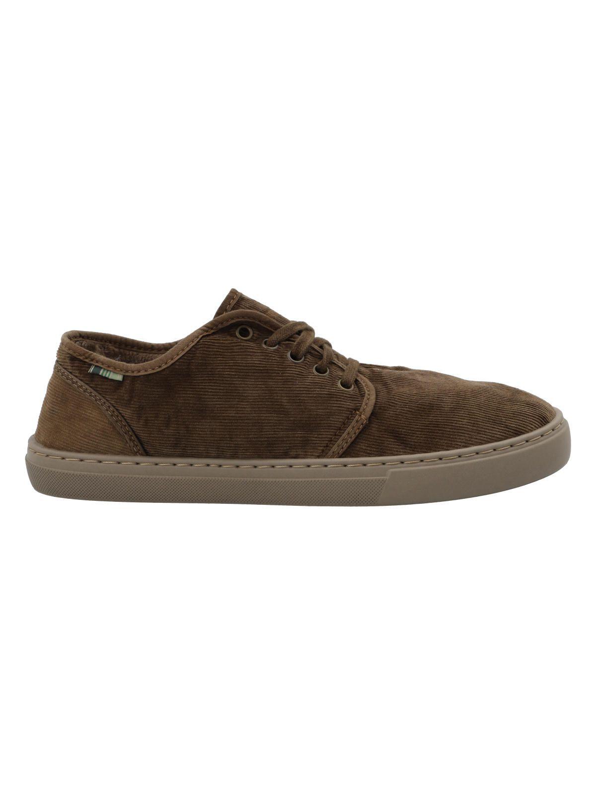 Zapatilla Algodón Orgánico Hombre Ross Café-0