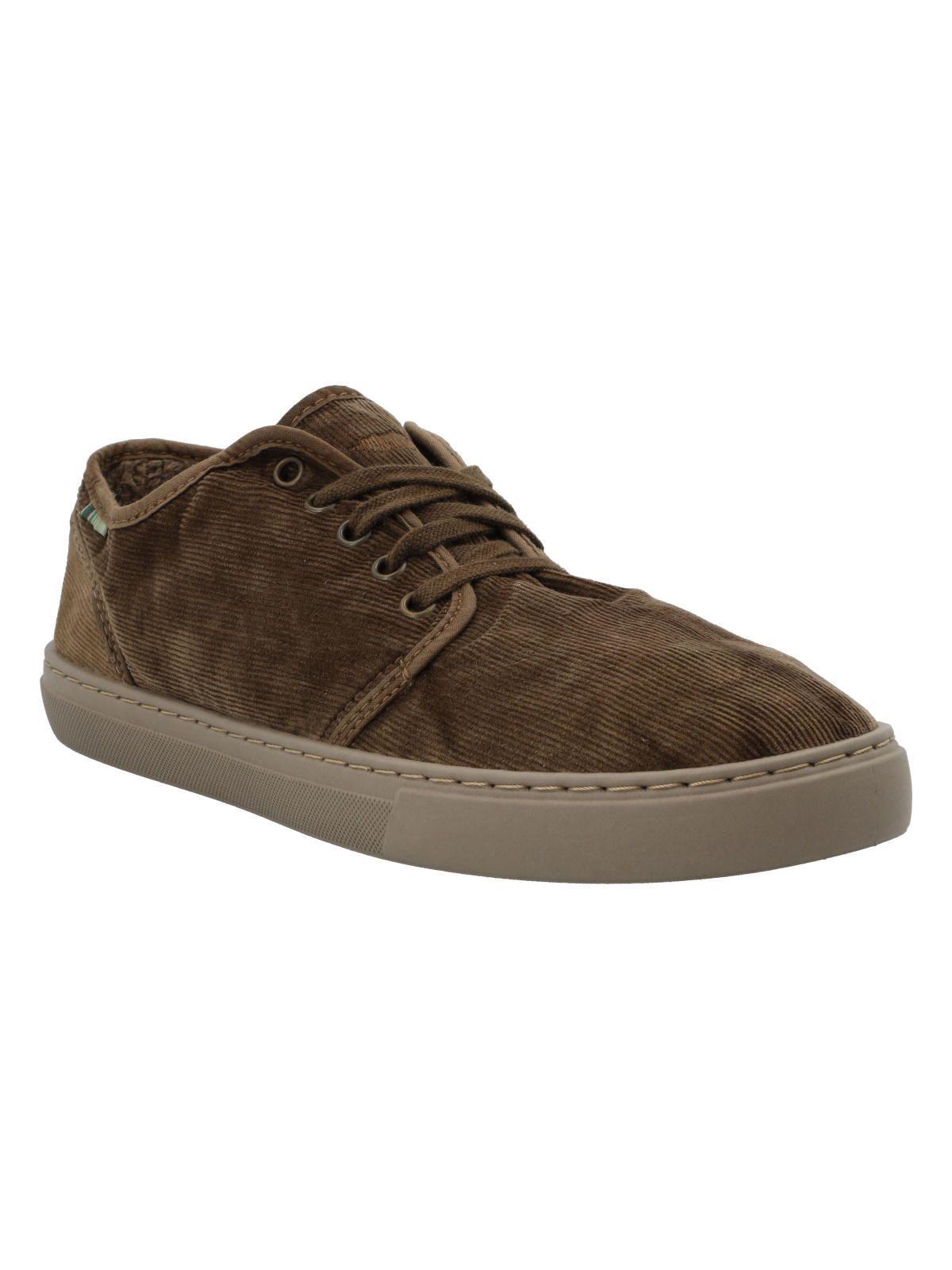 Zapatilla Algodón Orgánico Hombre Ross Café-1