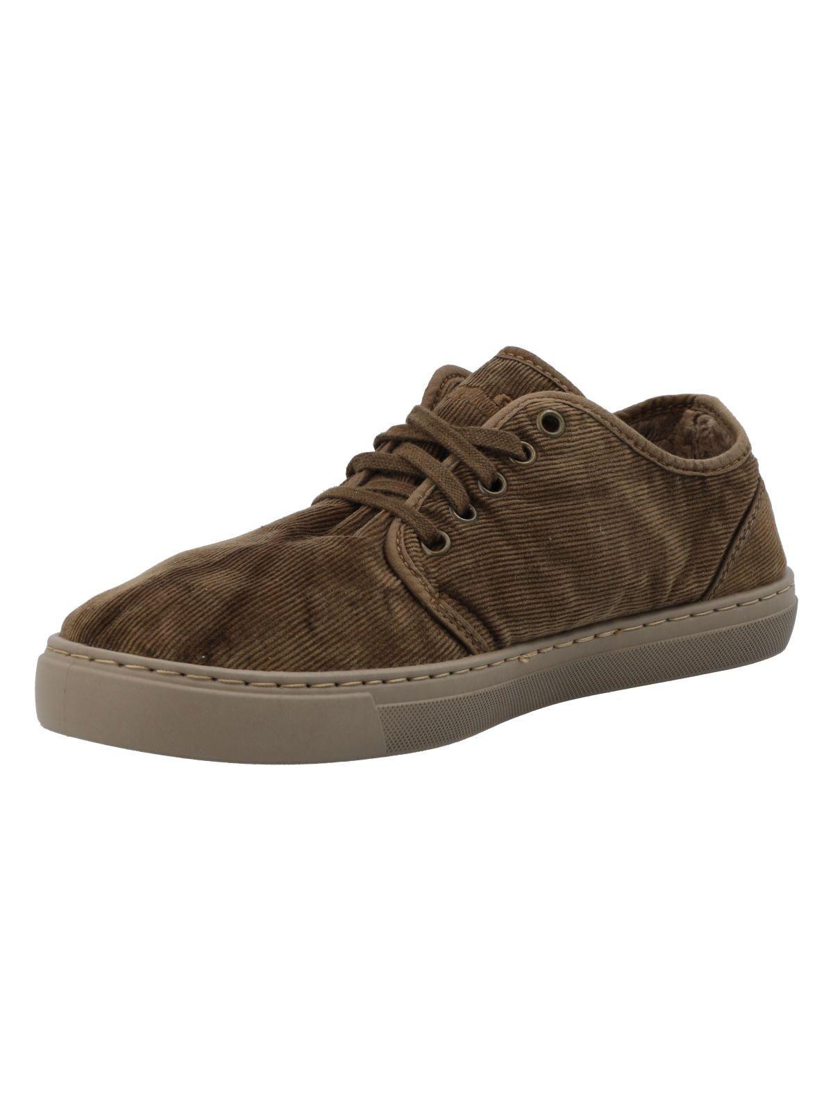 Zapatilla Algodón Orgánico Hombre Ross Café-4