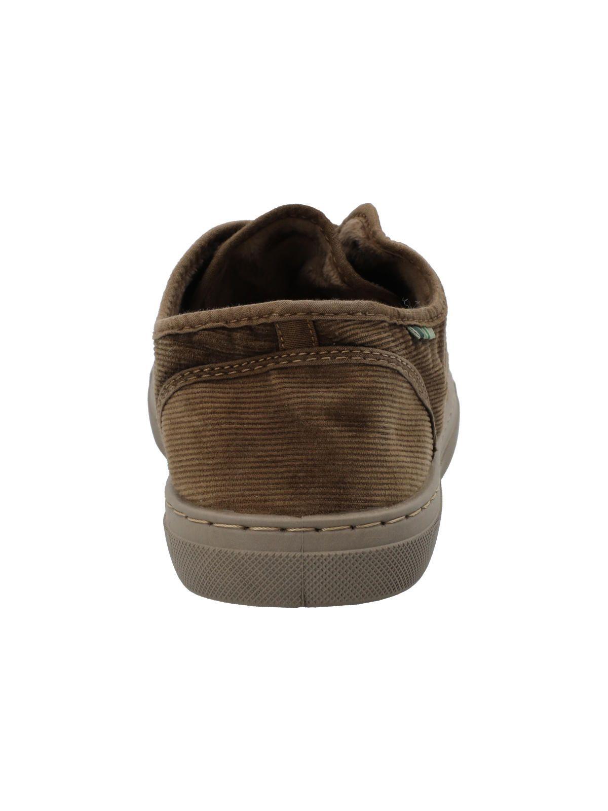 Zapatilla Algodón Orgánico Hombre Ross Café-6
