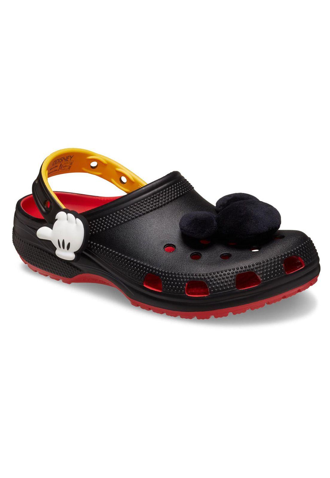 Zueco Crocs Unisex Mickey Iam Negro-6