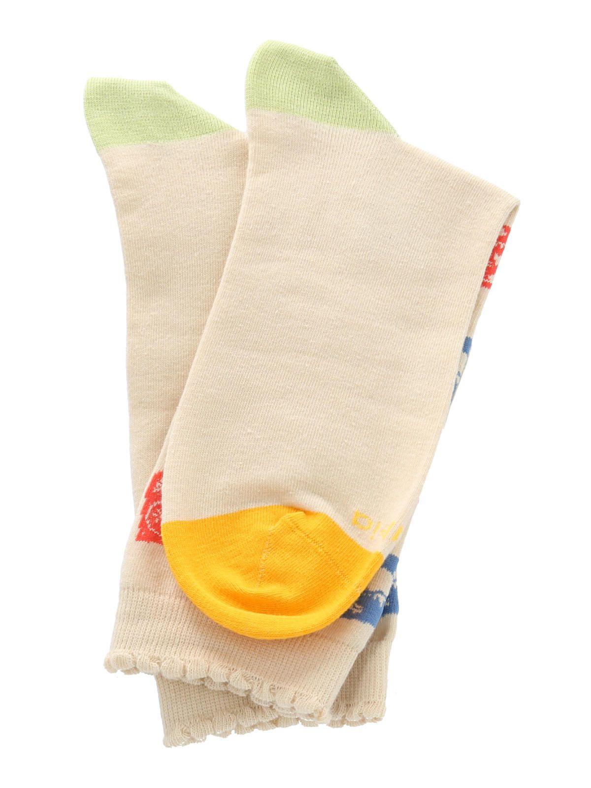 Calcetines Catrina Mujer Beige-2