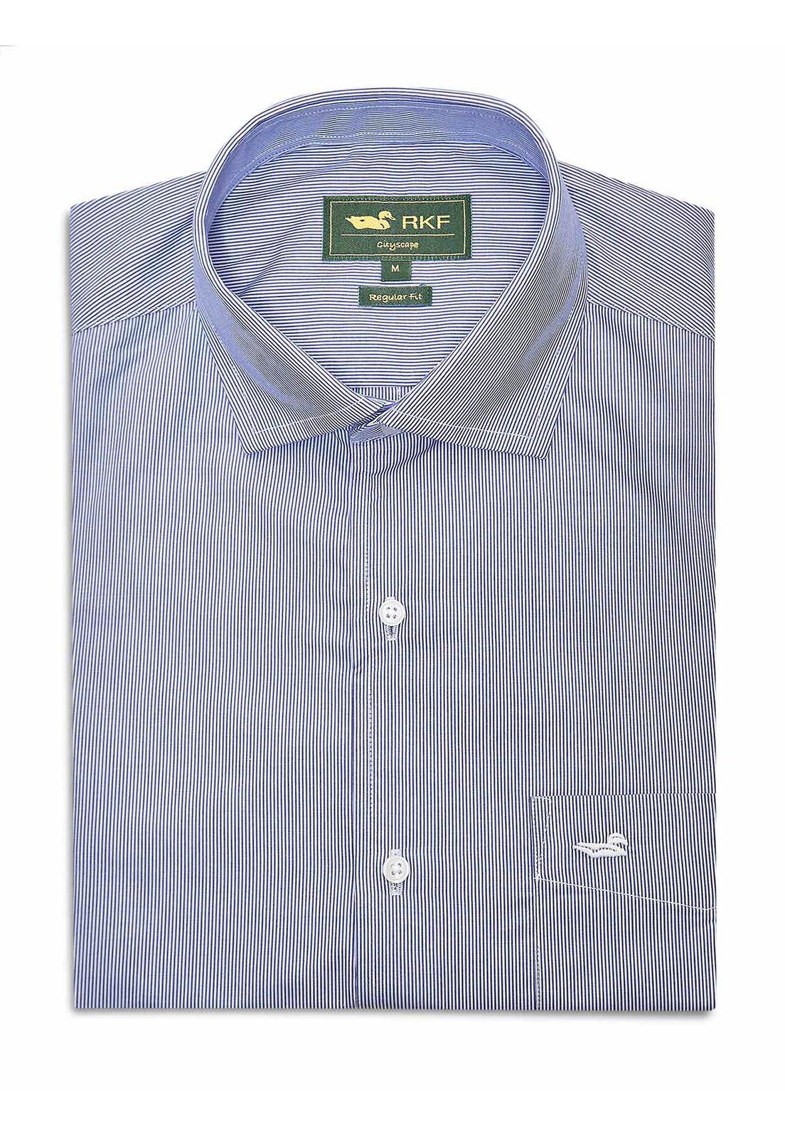 Camisa Algodón Hombre Easylife Celeste-0