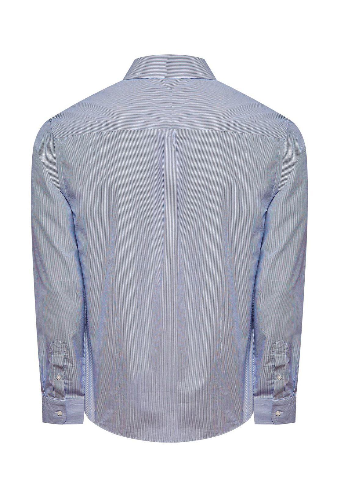 Camisa Algodón Hombre Easylife Celeste-3