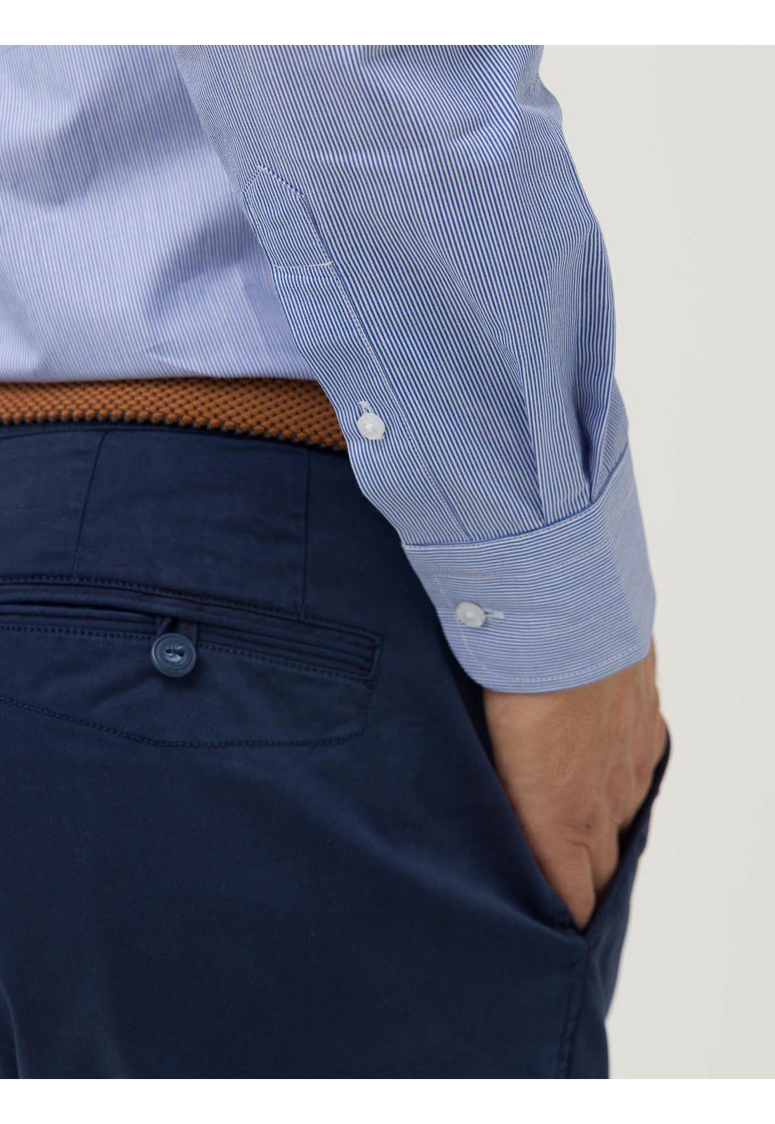 Camisa Algodón Hombre Easylife Celeste-9
