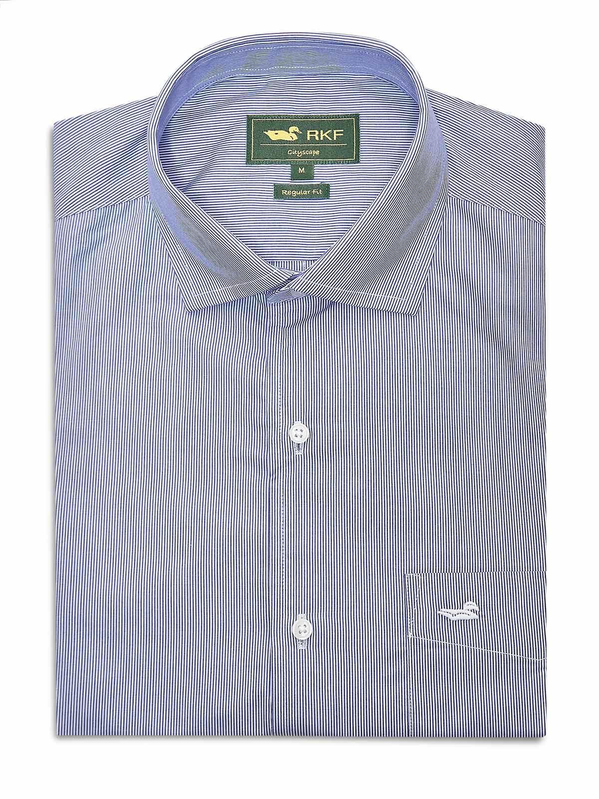 Camisa Algodón Hombre Easylife Celeste-0