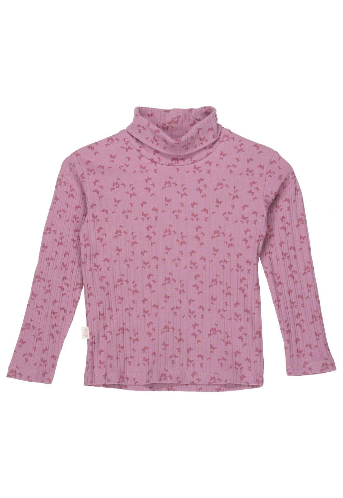 Polera Niña Beetle Rosada-0