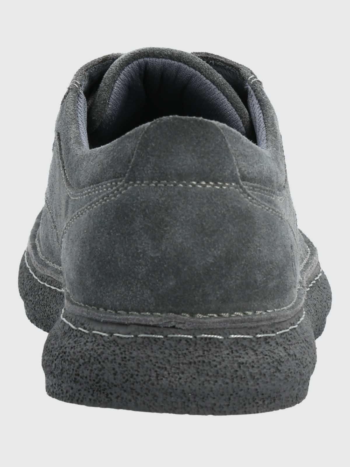 Zapatilla Cuero Hombre Gared Gris-6