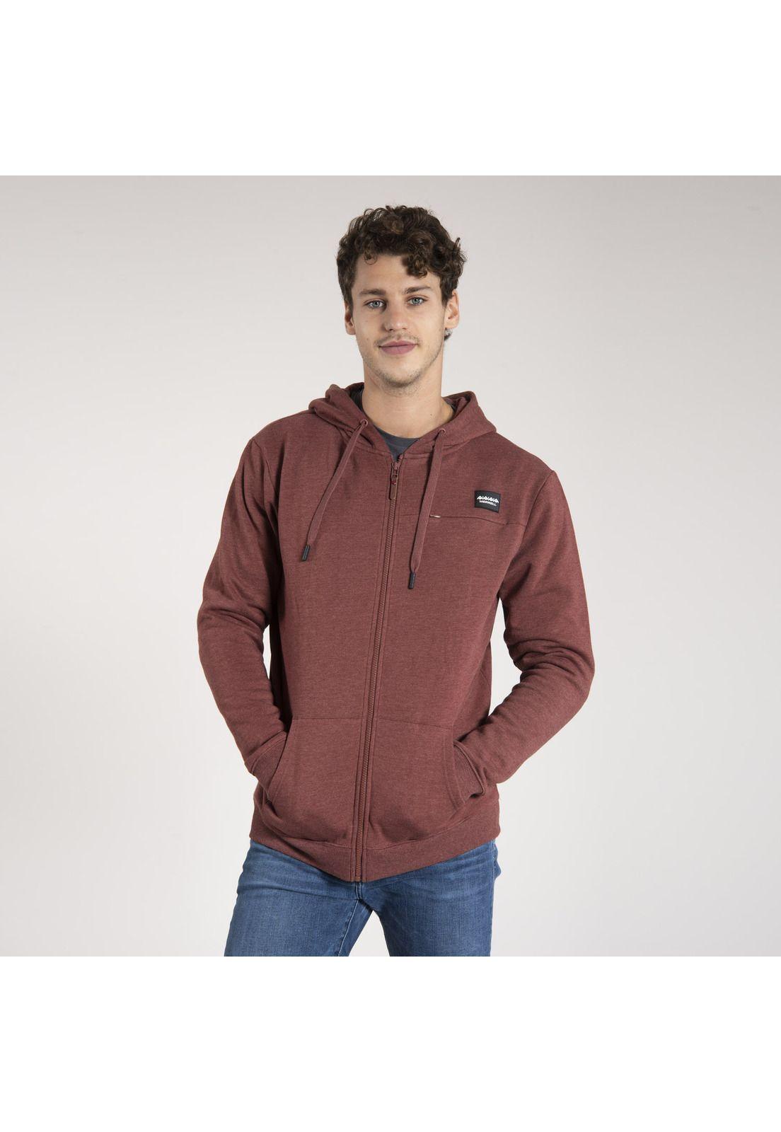 Polerón Hombre Goat Hoodie Burdeo-0