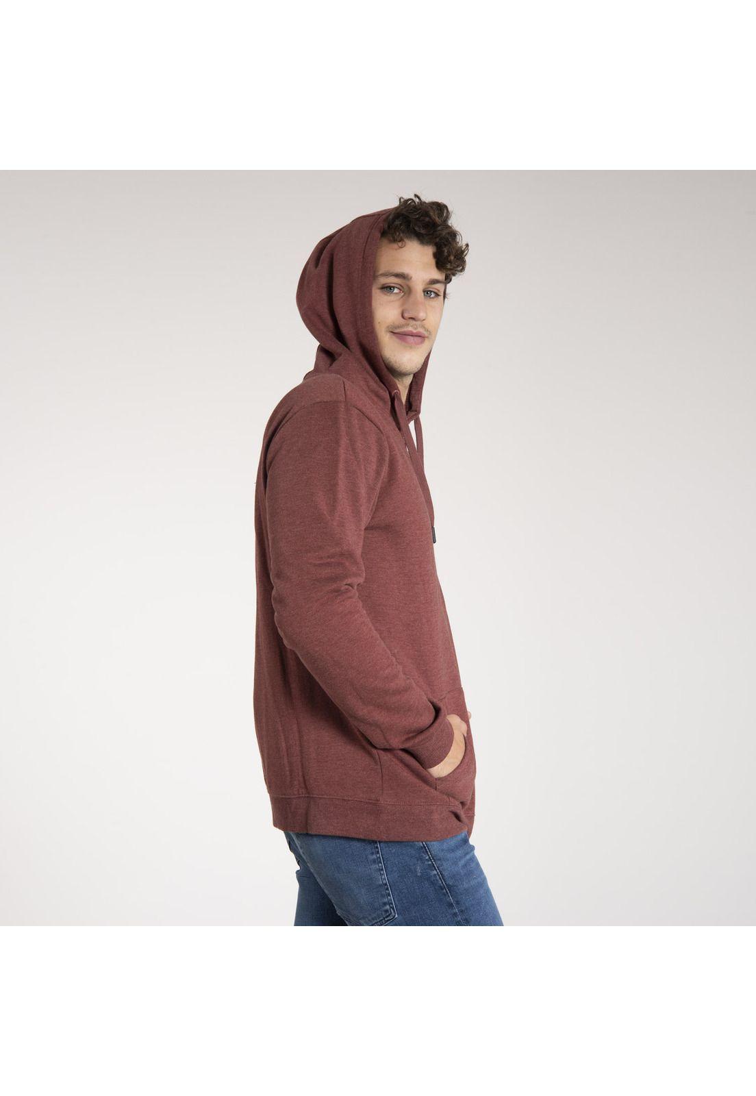 Polerón Hombre Goat Hoodie Burdeo-1