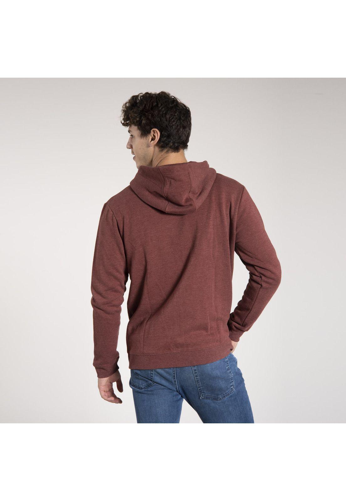 Polerón Hombre Goat Hoodie Burdeo-2