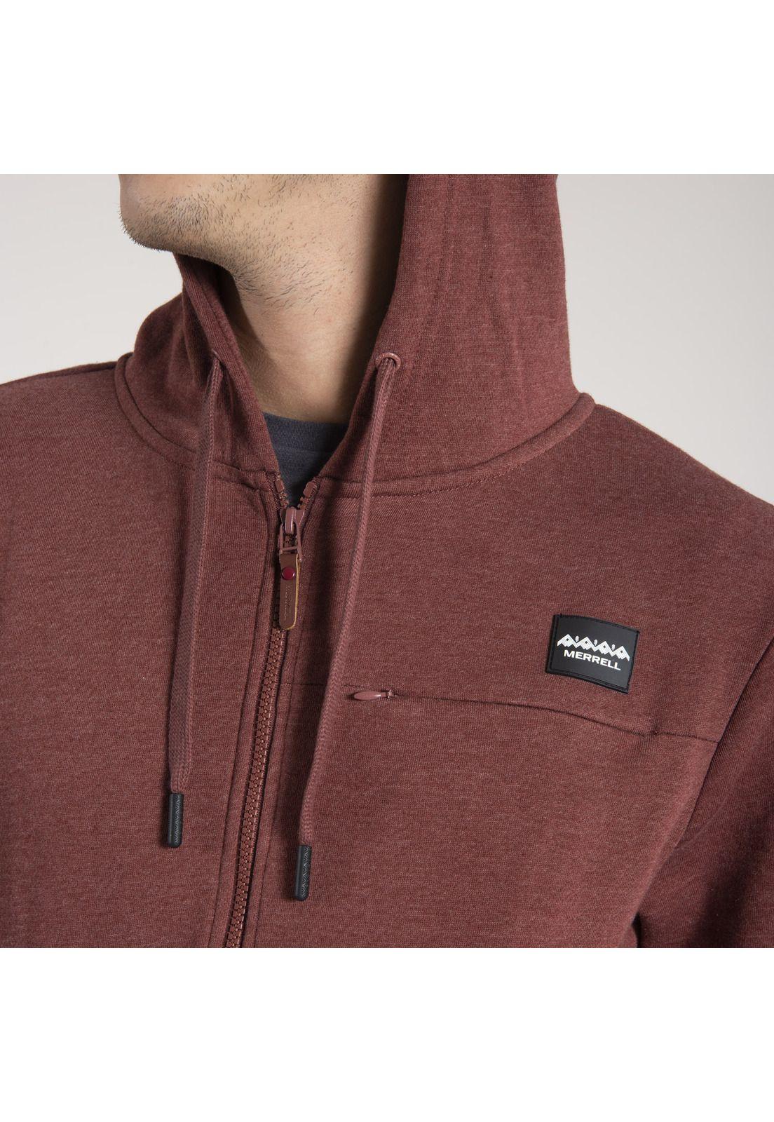 Polerón Hombre Goat Hoodie Burdeo-3