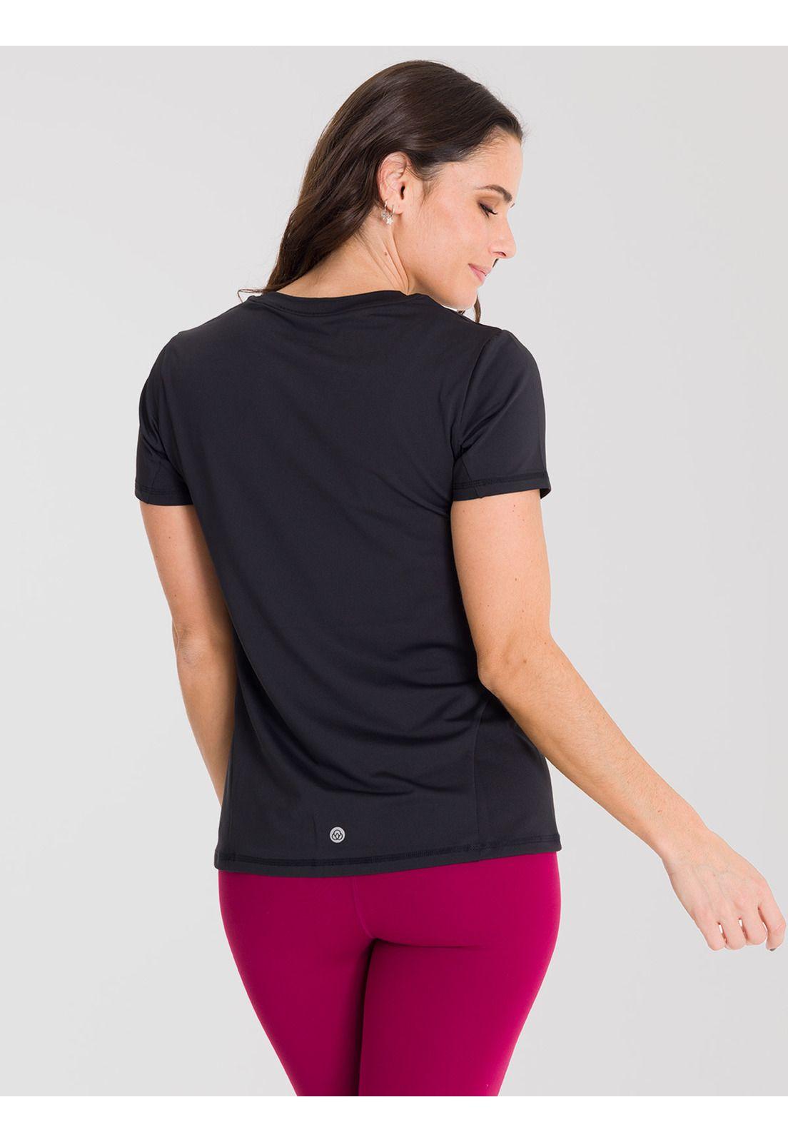 Polera Court T-Shirt Negra-1