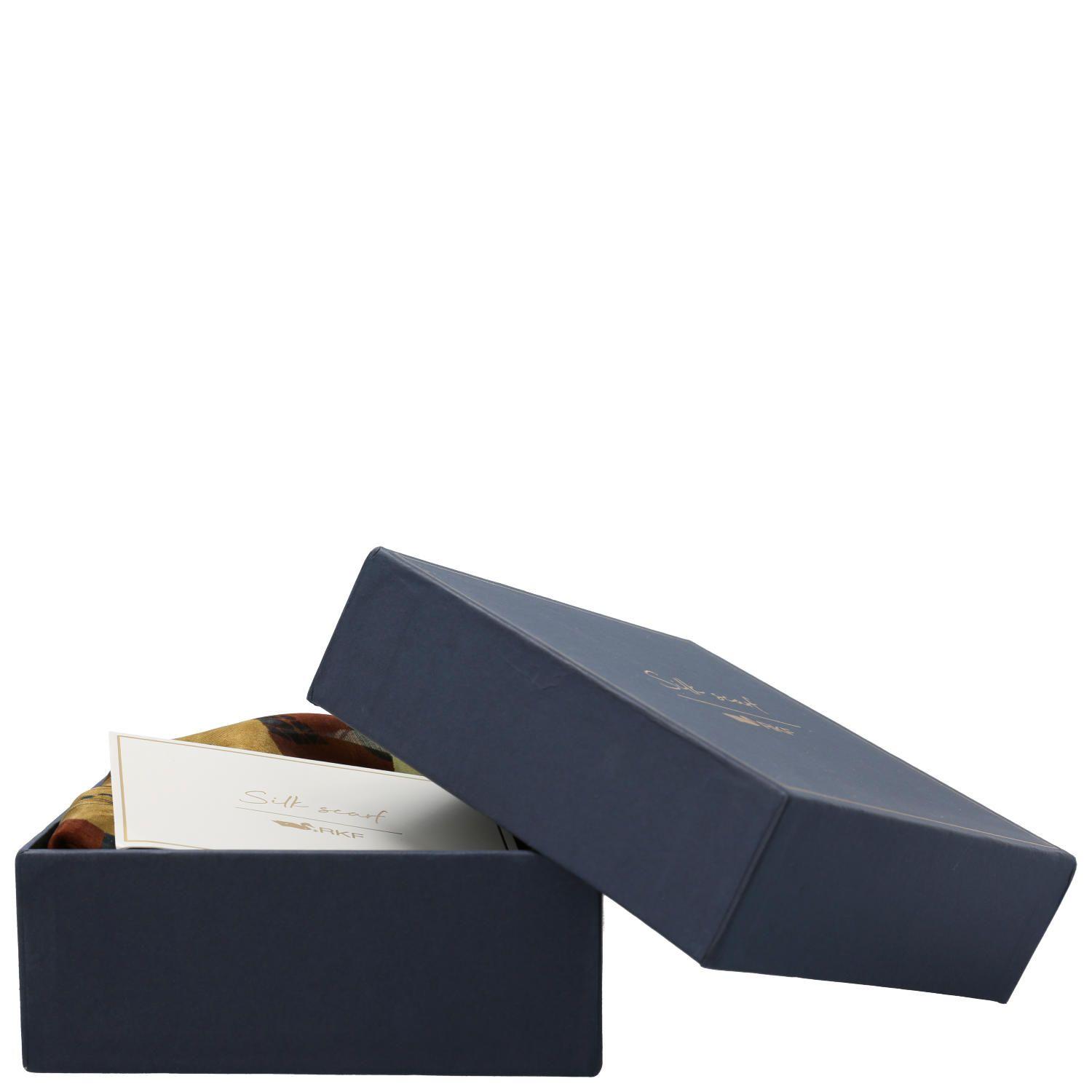 Pañuelo Seda Mujer RKF Silk Leaf MultiColor-3