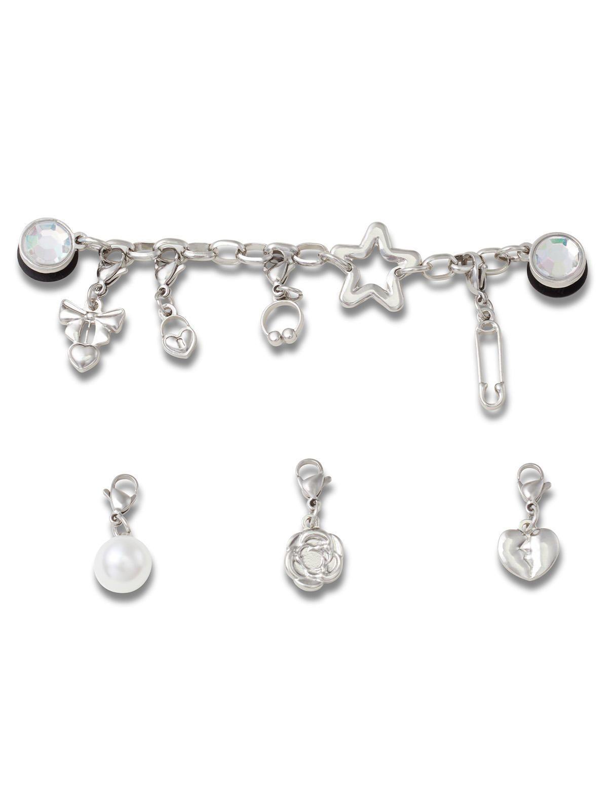 Jibbitz Cadena 2 Para Charms Pack De 4-0