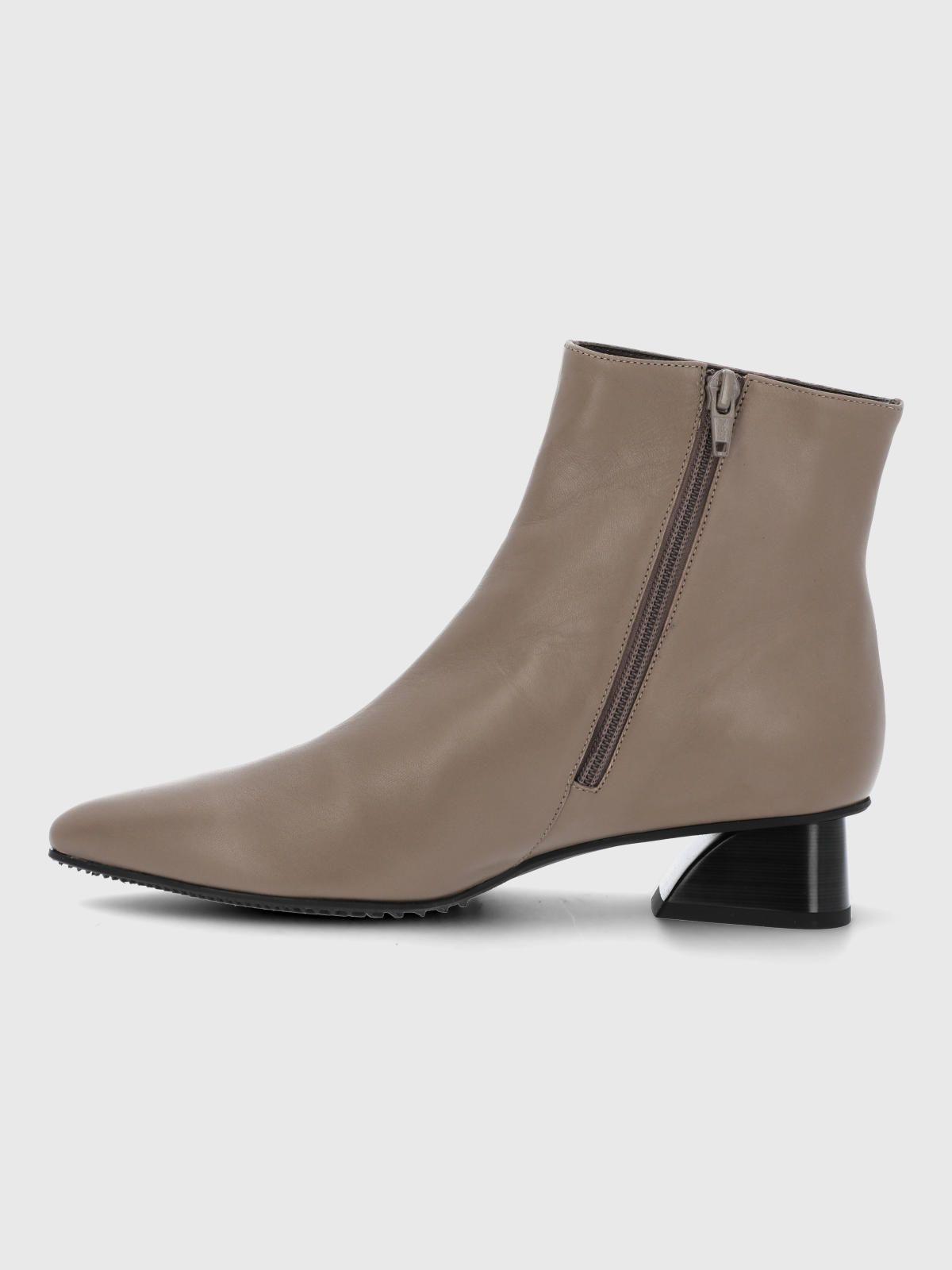 Botin Brunate Cuero Mujer Pinedo Café-6