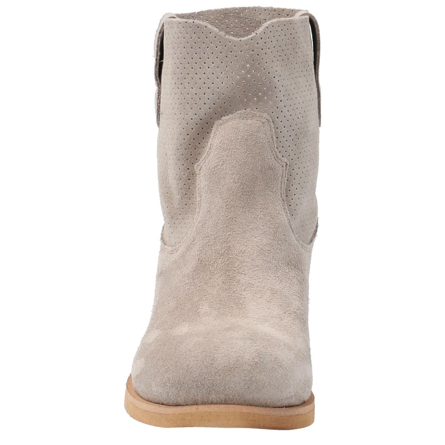 Botin Cuero Aviana Beige Mujer-2