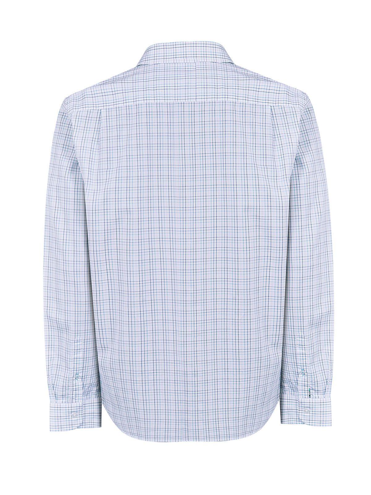 Camisa Algodón Orgánico Azul Lighter Hombre -1