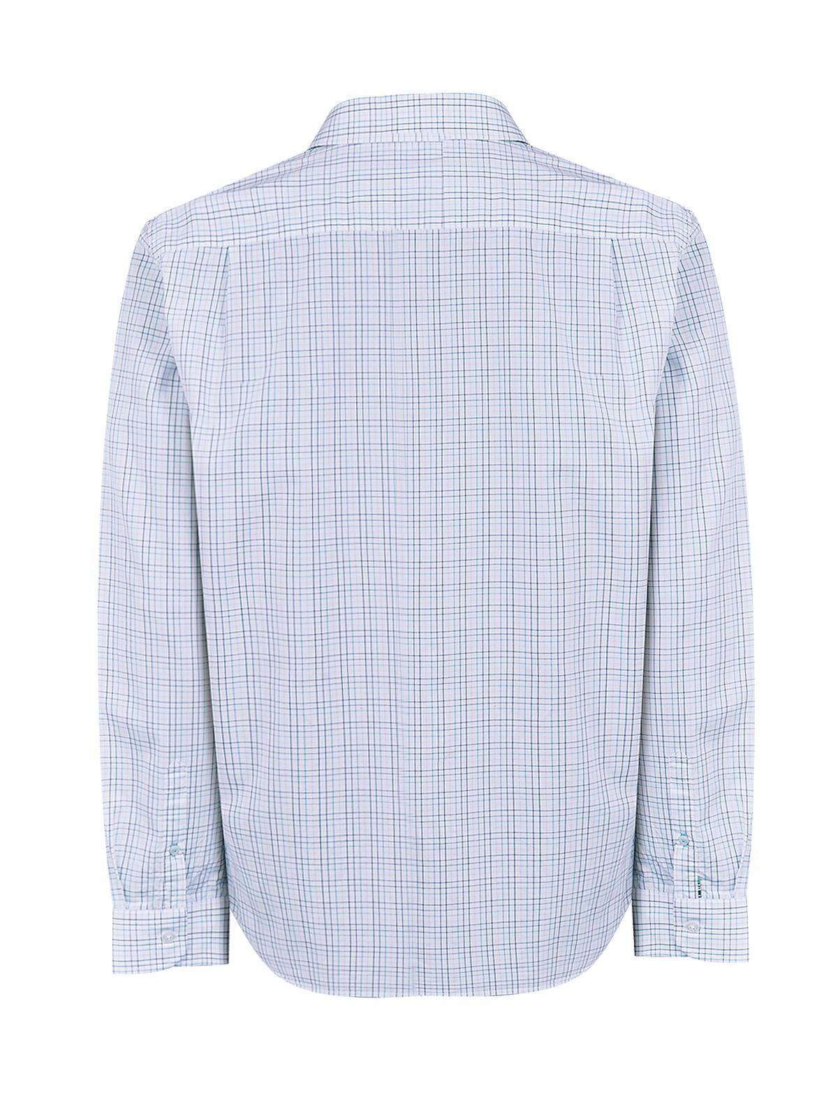 Camisa Algodón Orgánico Azul Lighter Hombre -1