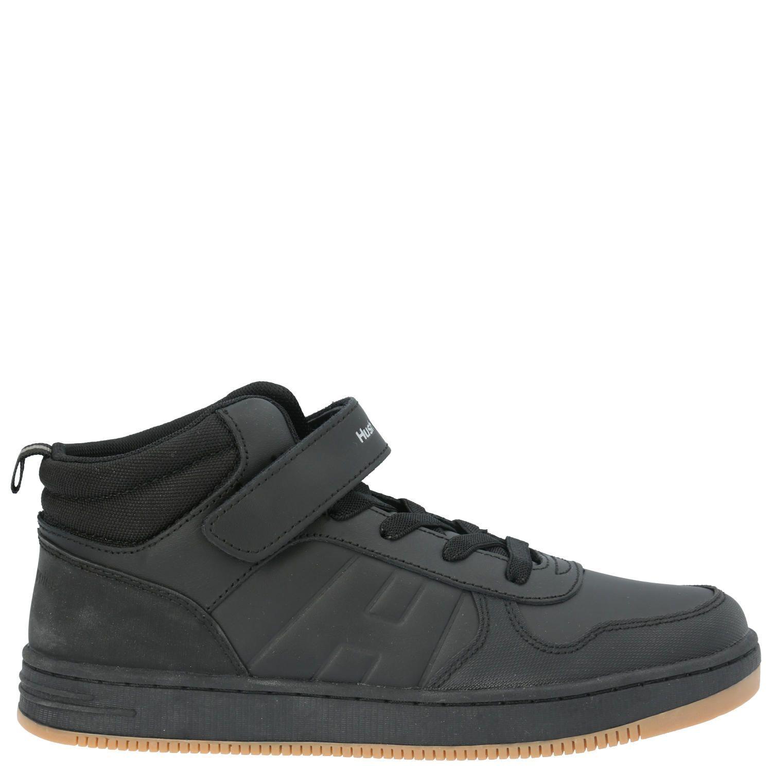 Zapatilla Escolar Twist High negro niño-4