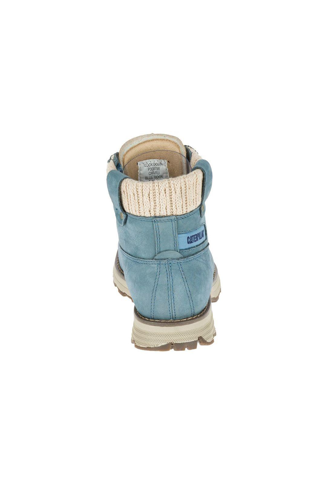 Botin Mujer Casual Charli Azul-4