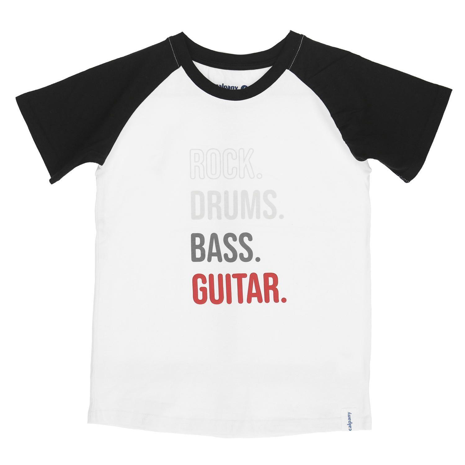 Polera M/C Niño Rock Blanco-0