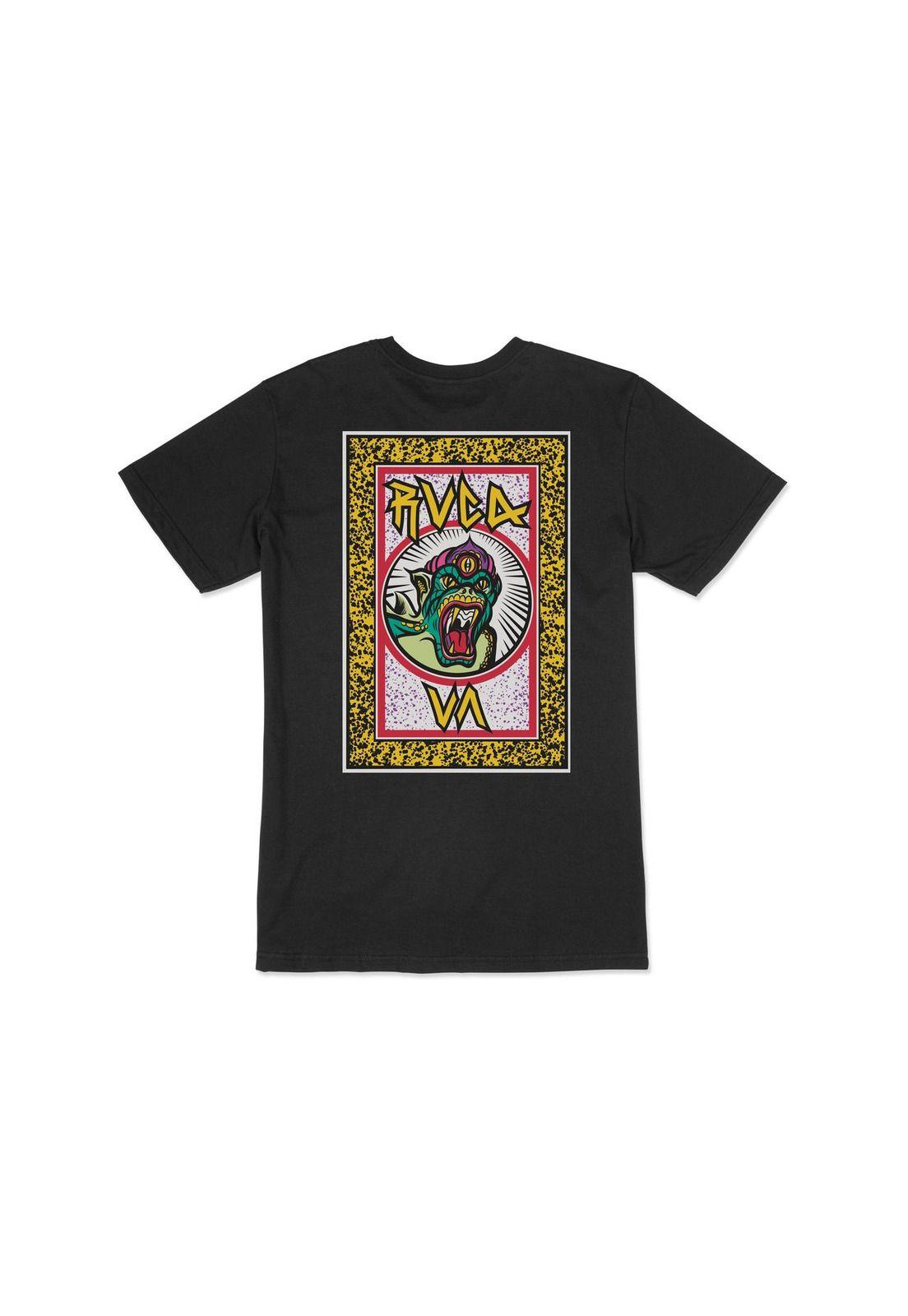 Polera M/C Masculino Monster Ss Negro-1