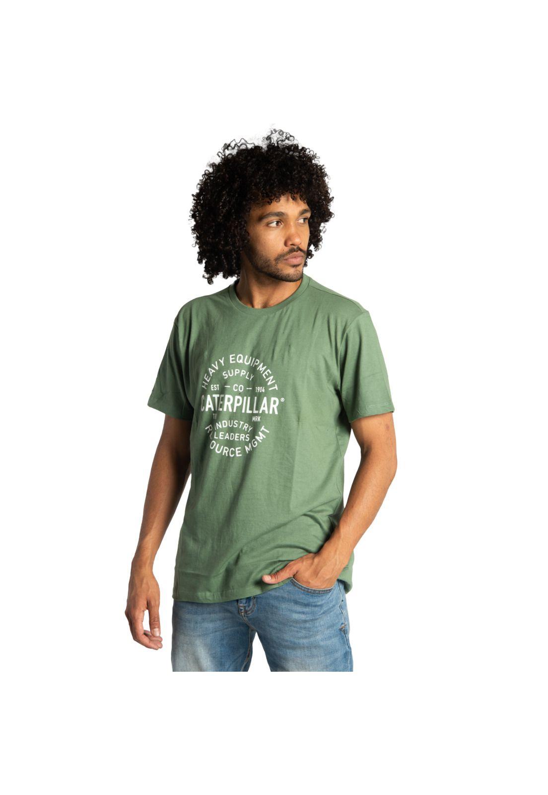 Polera Manga Corta  Hombre Resource Mgmt Tee Azul-0