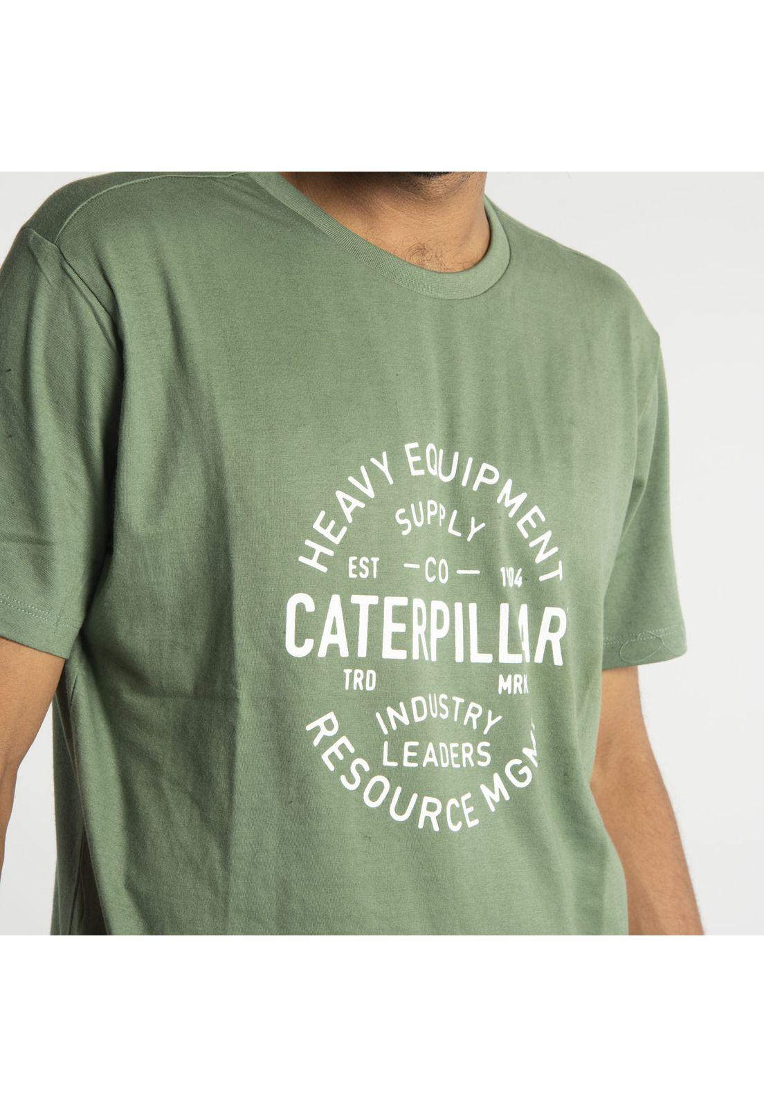 Polera Manga Corta  Hombre Resource Mgmt Tee Azul-3