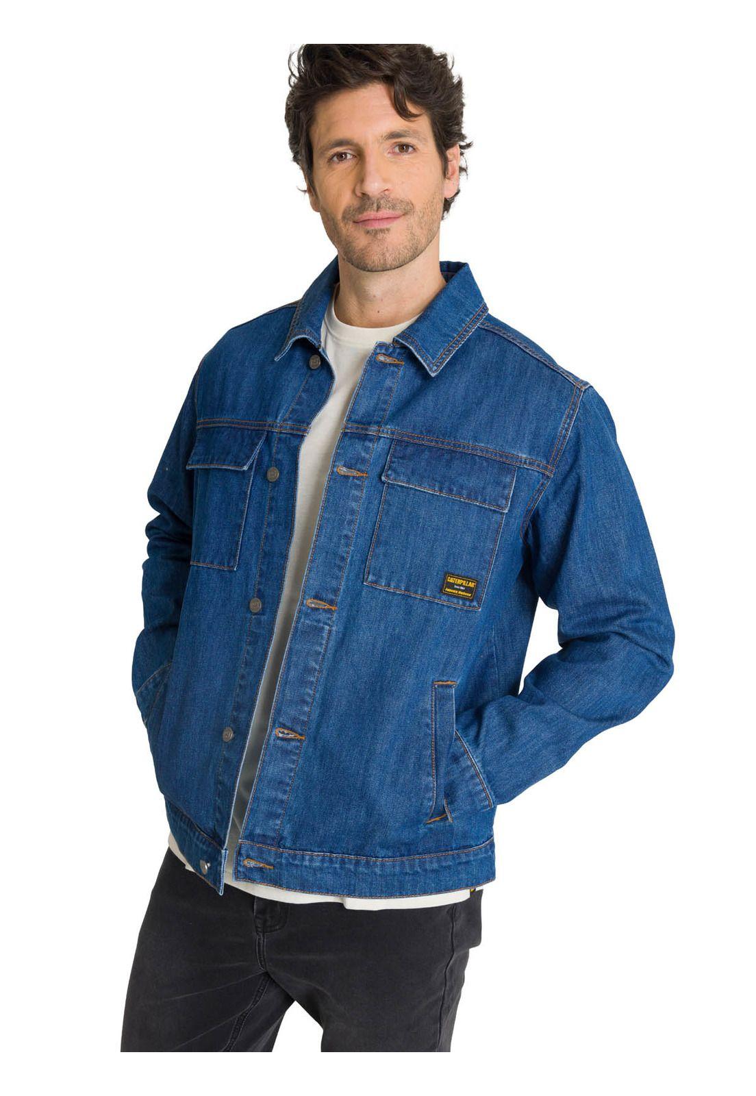 Chaqueta de Jeans Hombre Denim Work Azul-0